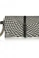 Burberry houndstooth clutch