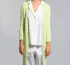 Cashmere cable knit robe