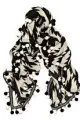 DVF Houndstooth scarf