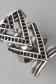 House of Harlow 1960 chevron ring