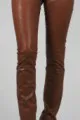 J Brand Low Rise Turbulent Coated Skinny In Clay