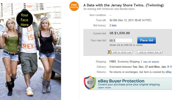 Jersey Shore eBay
