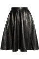 Kelly Bergin Leather circle skirt