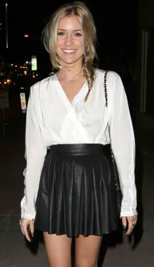 Kristin Cavallari Leather Mini