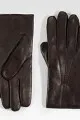 Leather men's gloves