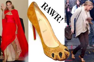 Lion Paw Louboutins