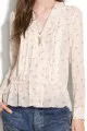 Madewell floral blouse