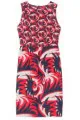 Marni Edition SLEEVELESS DRESS WITH FIERY PRINT