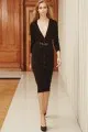 Reiss Long black cardigan sweater