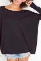 Scoop Top Black