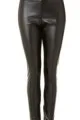 Shiny Faux Leather Skinny Trousers