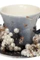 Studded Cup & Saucer