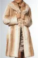 Timeless by Naeem Khan Tissavel Faux Chinchilla Coat
