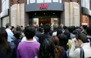 Versace for H&M Shanghai Versace for H&M Shanghai