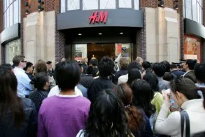 Versace for H&M Shanghai