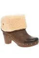 UGG Lynnea Burnished Leather Clog Boot