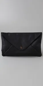 Maison Scotch Leather Envelope Clutch Maison Scotch Leather Envelope Clutch