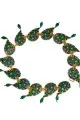 Amazing Chanel Moghul Pate de Verre Paisley Belt, Gripoix