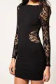 ASOS lace long sleeved dress