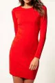 ASOS red long sleeved dress