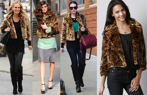 Cheetah Faux Fur Jacket Cheetah Faux Fur Jacket