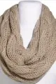 Chunky knit scarf