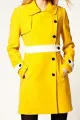 Karen Millen yellow coat