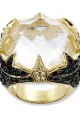 Luxe Rachel Zoe Prominent Pave' Faceted Stone Ring