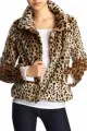 Sabine Faux Fur Leopard Jacket