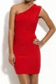 Soprano One Shoulder Draped Dress