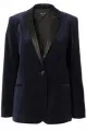 Topshop velvet blazer
