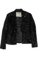 Aubin & Wills Silverthorne Sequined Satin Tuxedo Jacket