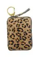 cheetah-print mini wallet