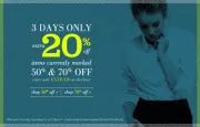 Shopbop 3-Day Sale