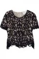 3.1 Philllip Lim Hairpin-lace Cropped Top