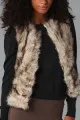 BB Dakota Farrett Faux Fur Vest