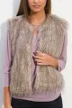 Collection B Faux Arctic Fur Vest