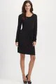 DKNY draped dress