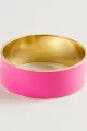 Wide Hand-Enameled Bangle