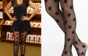 Jennifer Hudson in Polka Dot Tights