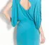 Jessica Simpson Slit Batwing Sleeve Dress