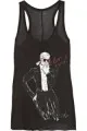 Judit printed racer-back jersey vest