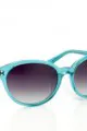Linda Farrow x Matthew Williamson aqua sunglasses