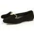 Monsiuer Metallic Trim Slipper