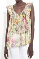 Mcginn Printed Chiffon Blouse