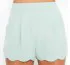 Minty Scallop Shorts