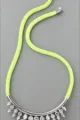 Noir Jewelry Neon Crystal Necklace
