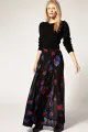 Minkpink "Carnaby" Gypsy Floral Sheer Maxi Skirt
