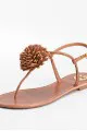 Tory Burch pom pom sandals