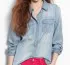 Trouvé Faded Denim Shirt